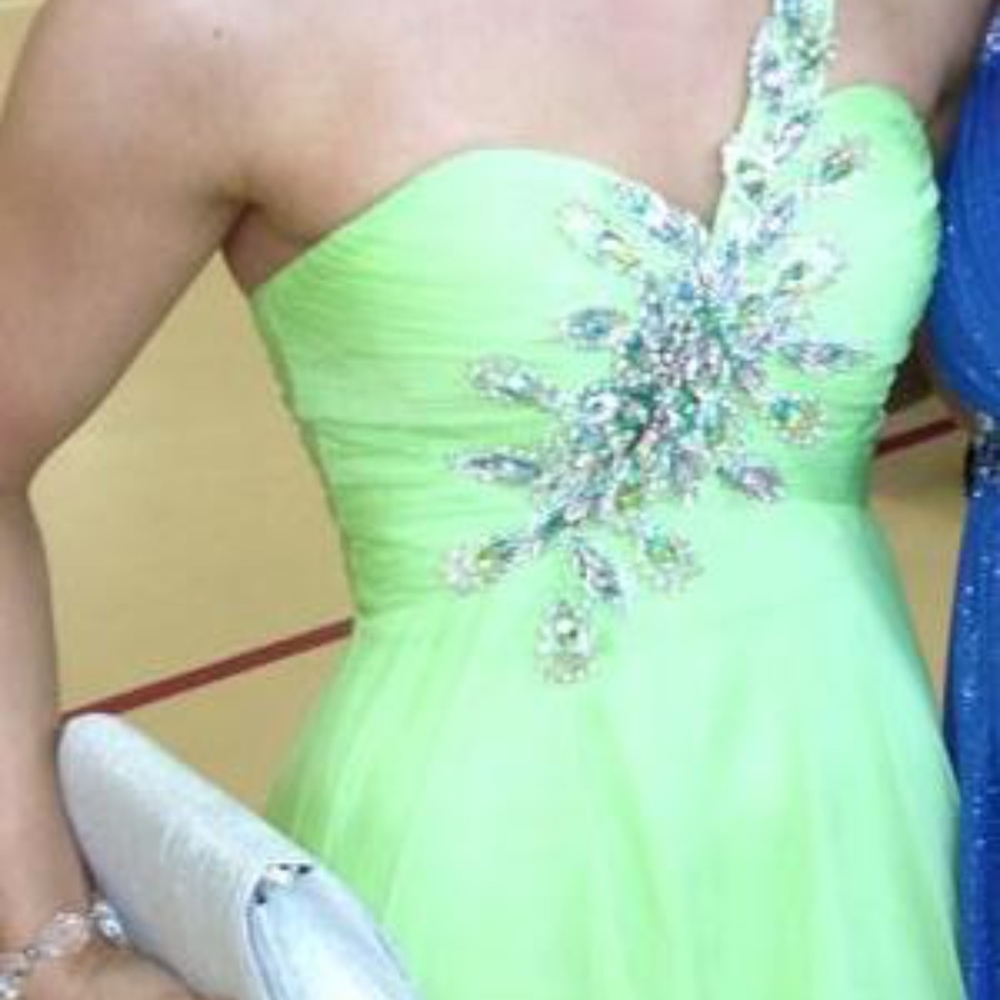Sequenced Prom Dress - Picture 3 of 8